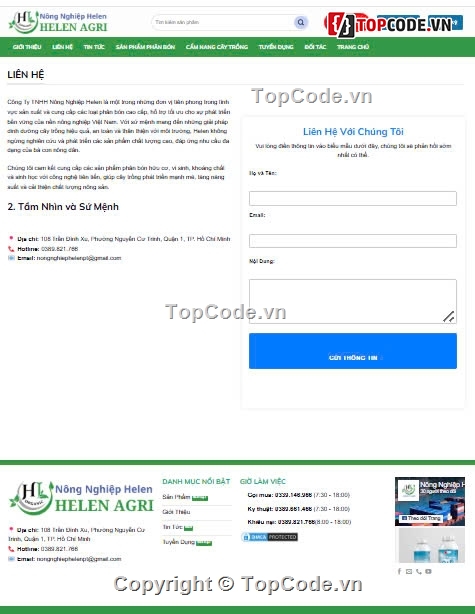website nông nghiệp,thuốc,web phân bón,Sharecode website phân bón thuốc nông nghiệp